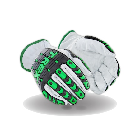 Magid T-REX Rebel Series Goatskin Hyperon-Lined Driver Style Impact Glove TRX846XS